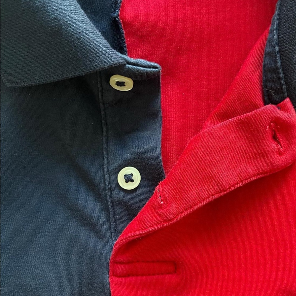 Polo by Ralph Lauren Red and Black Polo Shirt